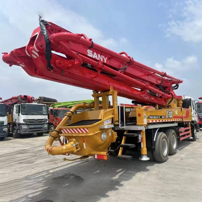 SANY C10 Diesel Hydraulic Cement Pump Truck Sale - Image 6