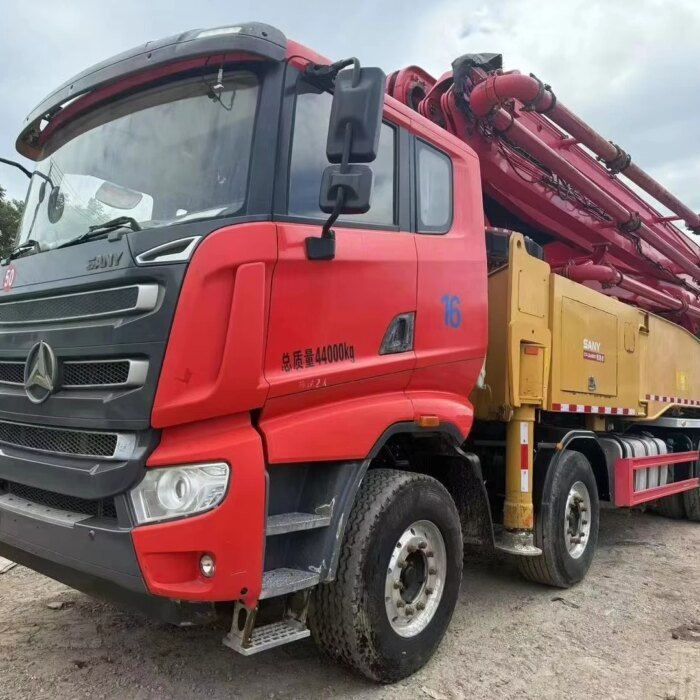 2021 56m Concrete Pump Diesel 180m/h High Efficiency - Image 4