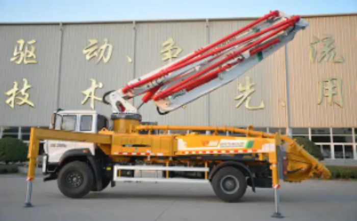 HB37V 36.5m Mobile Concrete Boom Pump Truck Mexico - Image 4