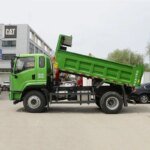 4-axis Sand Gravel Transport Semi-trailer High Capacity - Image 2