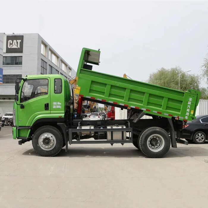 4-axis Sand Gravel Transport Semi-trailer High Capacity - Image 2