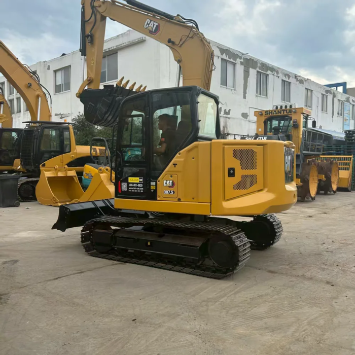 Cat307.5 Mini Digger Crawler Excavator EPA - Image 2
