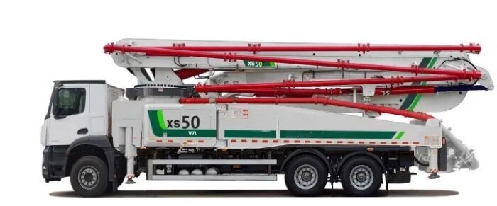 XS50 3 Axles 50m 5 Sections Boom Concrete Pump Truck - Image 6