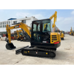 China Used Sany SY60C Mini Crawler Excavator Good Condition