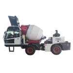 Automatic Feeding Small Concrete Mixer Truck 1.2-3m3 with Pump - Image 2