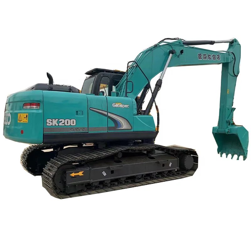 Kobelco SK200 20-Ton Hydraulic Excavator 2022 1500Hrs 1m Bucket