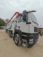 XS62 4 Axles 62m 6 Sections Boom Concrete Pump Truck - Image 2