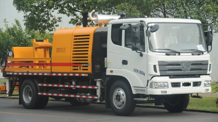 SY5133THB-9022C-6GS 62-100m3/h Trailer Concrete Pump Hot Sale - Image 6