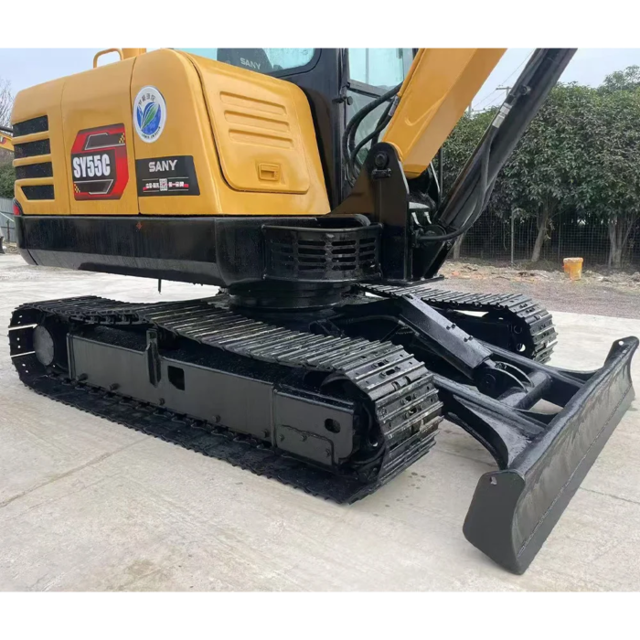 Used Sany55c Mini Crawler Excavator Good Condition - Image 4