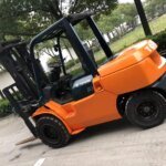 Used Toyota 50 Forklift 4 Wheel Japan Good Condition - Image 5