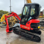 Used Kubota U35 Excavator Swing Boom Good Condition - Image 6