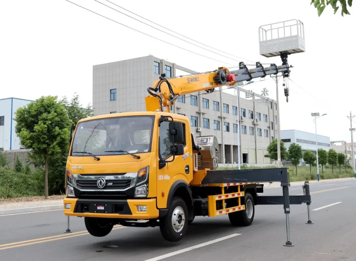 45M Telescopic Boom Lift Truck for Construction Glass Installation - Image 4
