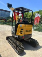 SANY SY26U 2.6T Compact Excavator Yanmar Zero Tail Swing - Image 2