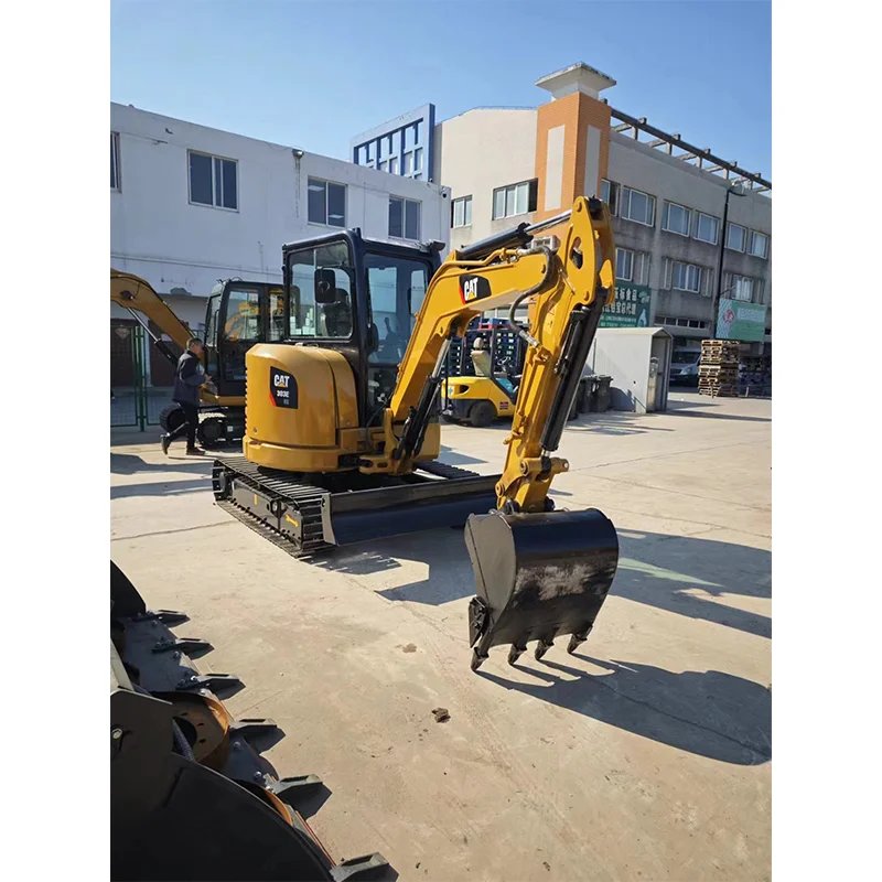 3 Ton Used Cat303E Mini Excavator for Sale