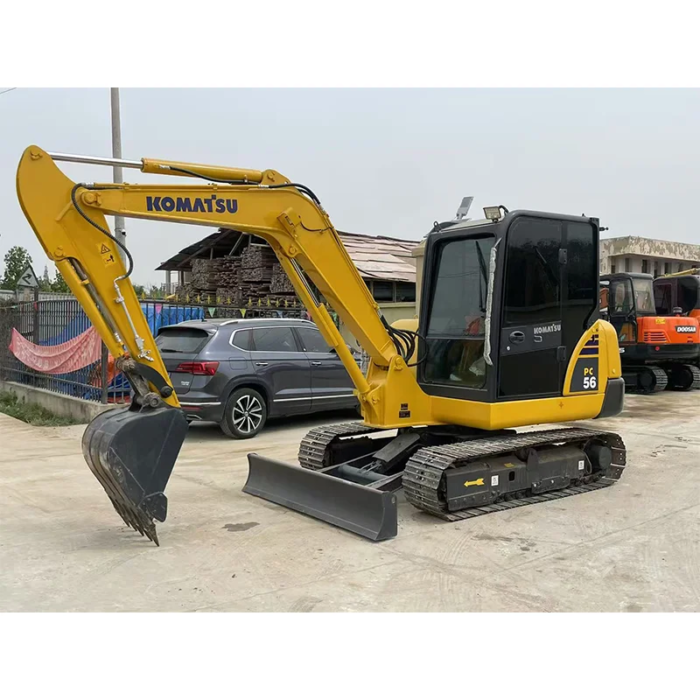KOMATSU PC56 5.6 Ton 2023 Used Mini Excavator 700Hrs - Image 5