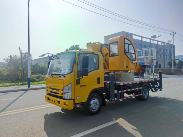 ISUZU 28m Diesel Aerial Lift Truck 5-Speed Manual - Image 4