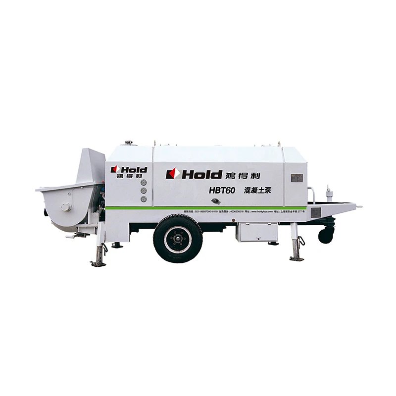 6 Ton Trailer Concrete Pump HBT60-13-132S High Performance