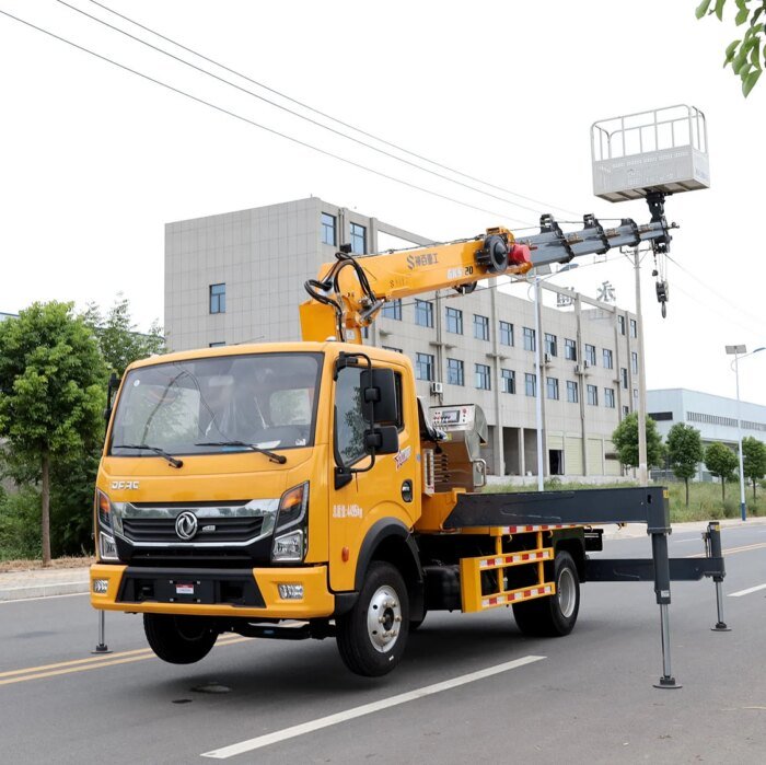 23m Telescopic Boom Aerial Work Truck Diesel Crane - Image 6