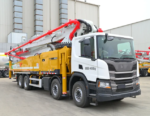 62m Concrete Pump Truck HB62V Famous Chassis Construction - Image 2