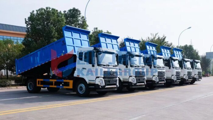 Global Best-selling 4X2 6X4 8X4 Dump Truck - Image 5