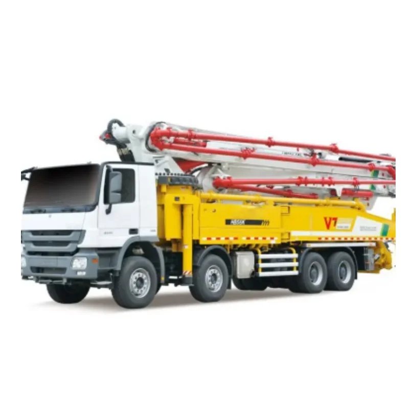 HB62V 62m Truck Mounted Concrete Pump with Famous Chassis