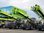 160tons Truck Crane STC160E Full Extended Lifting - Image 2