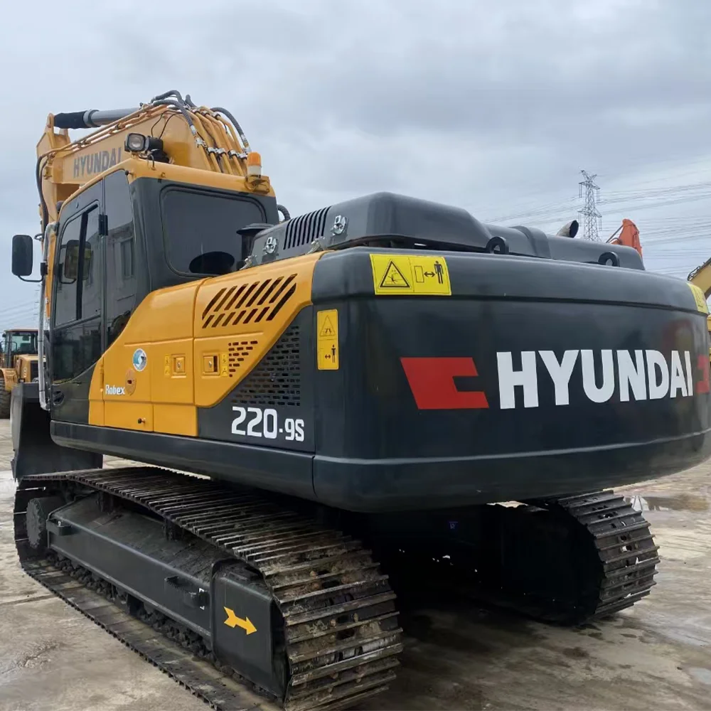 Used Hyundai R220LC-9S 22-Ton Hydraulic Excavator