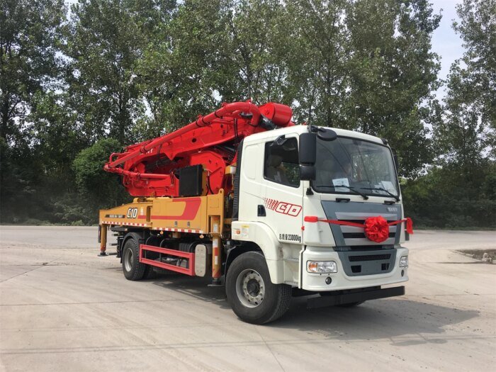 Concrete Machinery 390C-10 39m 120m3/h Pump Truck - Image 2