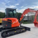 Kubota U55 Second Hand Small Excavator High Quality with Attachment
