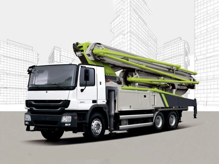Zoomlion 49m Boom Mobile Concrete Pump Truck Sale - Image 3