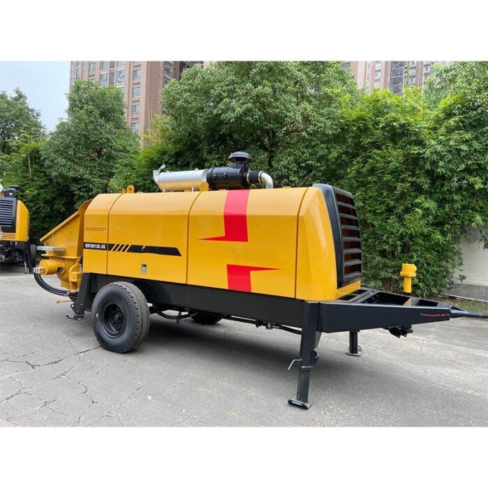 65m3/h Remote Control HBT6013C-5S Concrete Pump - Image 6