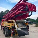 2021 Diesel Concrete Pump Truck 43m Vertical Reach High Efficiency - Image 3