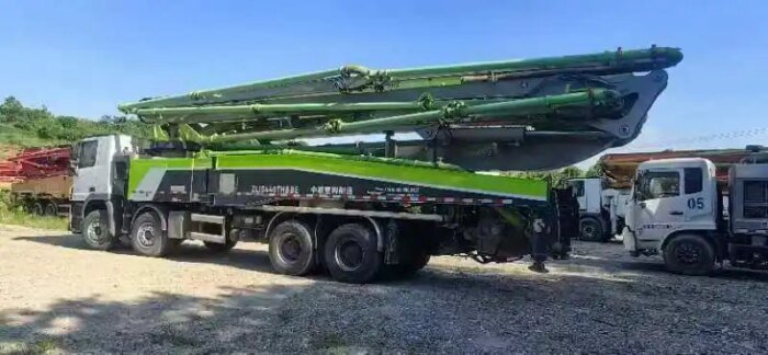 Used Zoomlion 56m Truck Mounted Concrete Pump - Image 5