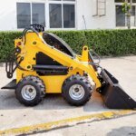 Remote Control Mini Skid Steer Loader 300-500kg Diesel/Electric - Image 2