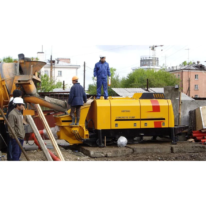 HBT12020C-5M 120m3/h Trailer Pump CE Hot Sale - Image 2