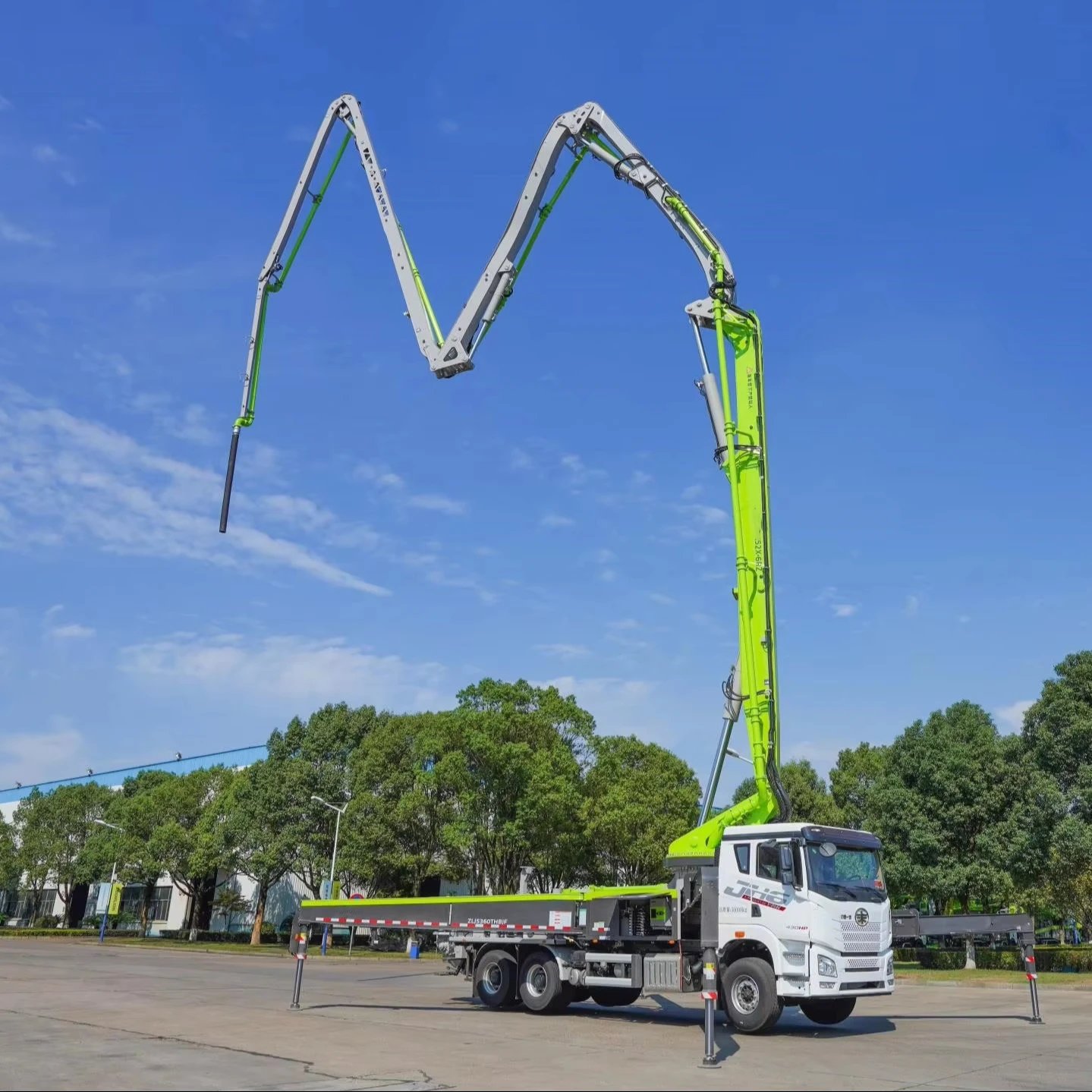 52m Concrete Pump Truck ZLJ5360THBJF 52X-6RZ Hot Sale