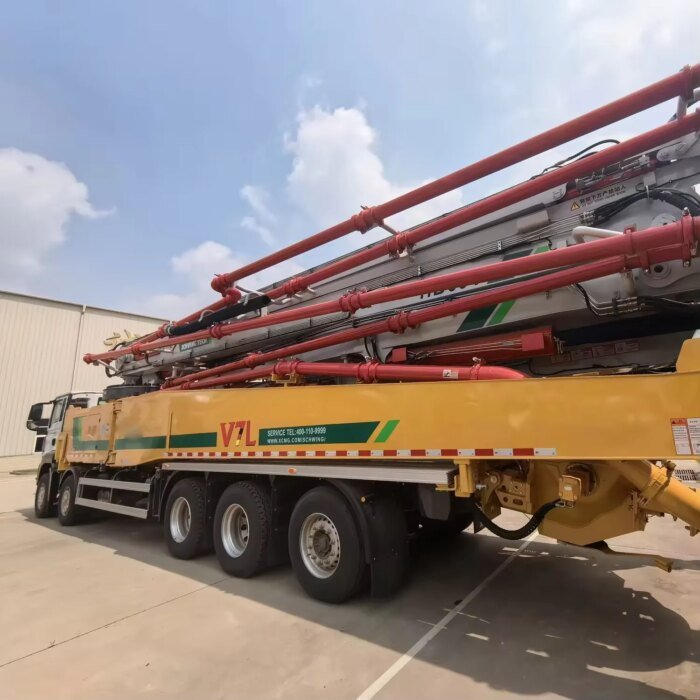 HB72V 71m 180m3/h Concrete Boom Pump Truck - Image 5