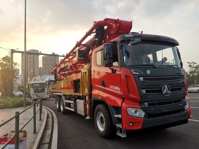 53M Concrete Pump Truck SYM5365THBFS 530S High Efficiency - Image 5
