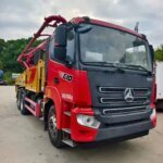 2021 Diesel Concrete Pump Truck 43m Vertical Reach High Efficiency - Image 2