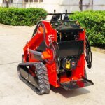 4x4 Kubota Engine Forestry Mini Skid Steer Loader - Image 6