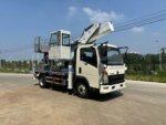 HOWO 31m Telescopic Boom Lift Truck Euro 5 Anti-slip Platform - Image 2