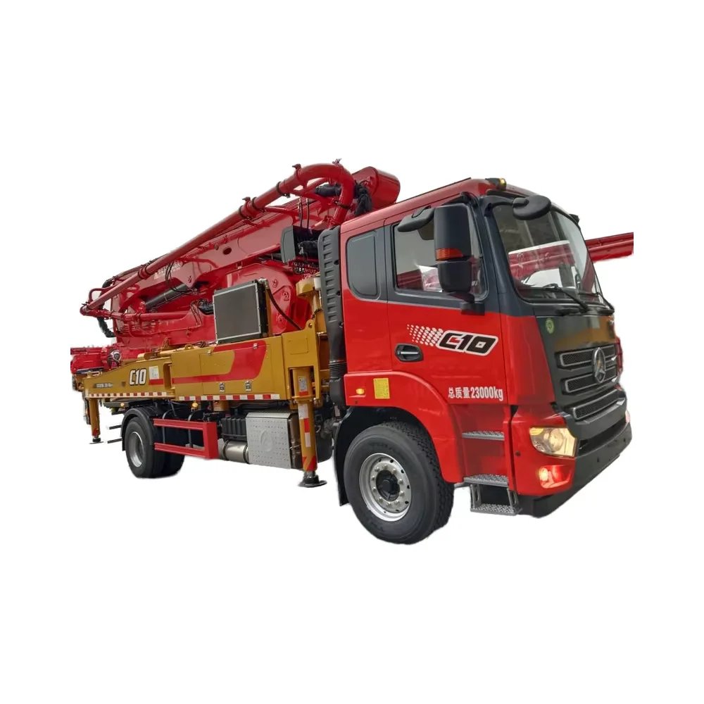 SY5230THBF 370C-10A 37m Concrete Pump Truck 120m3/h Low Price Top Engine