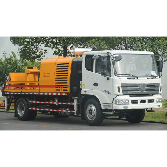 SY5123THB-9018C-6S Trailer Concrete Pump 55-100m3/h China Made - Image 2