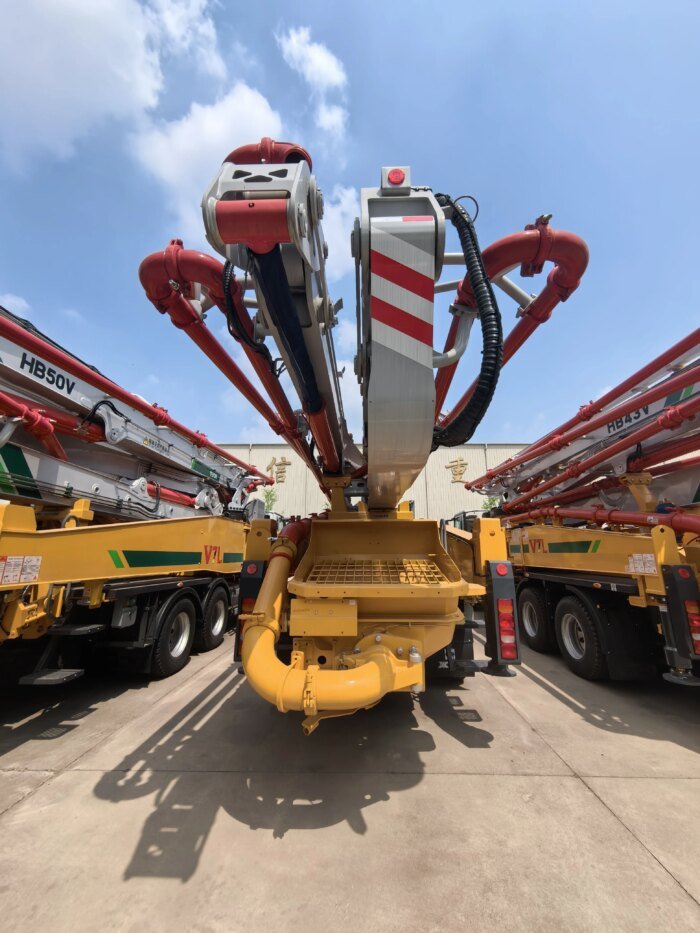 HB47V Truck Mounted Concrete Pump 180m3/h 47m Output - Image 4