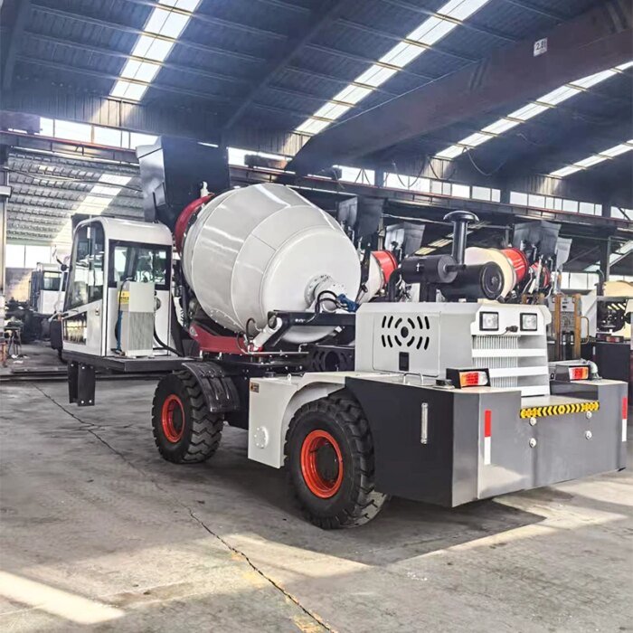 1.2-3m3 Self Loading Concrete Mixer Truck for Sale - Image 4