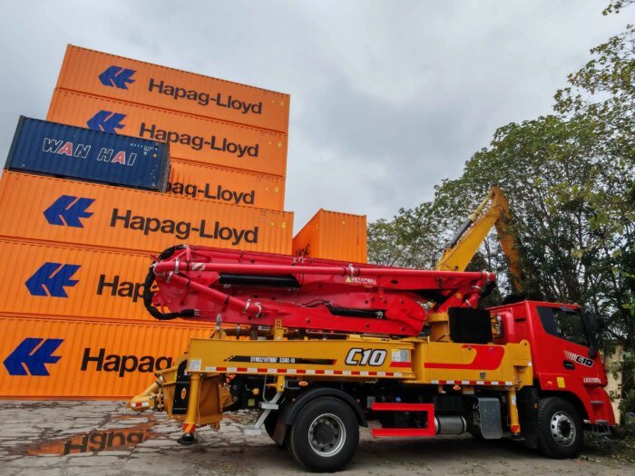 33m Concrete Pump Truck SYM5210THBF 330C-10 In Stock Factory Price - Image 2