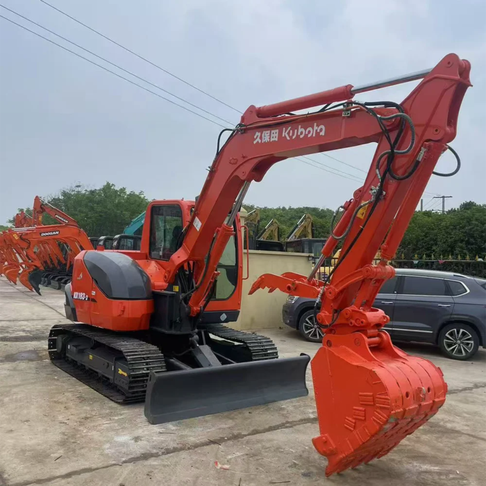 Used Kubota KX183 Mini Excavator Japan Good Condition - Image 6