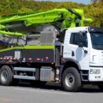 38m Concrete Pump Truck ZLJ5231THBJF 38X-5RZ Full Hydraulic Boom