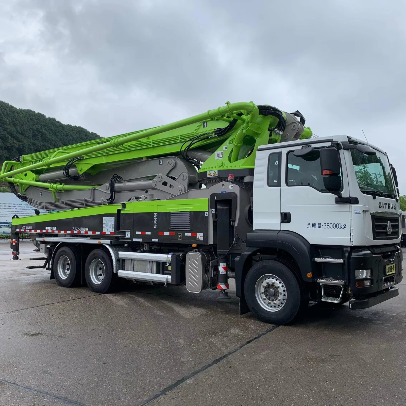 49m 49X-6RZ Truck-Mounted Concrete Pump Cheap Price