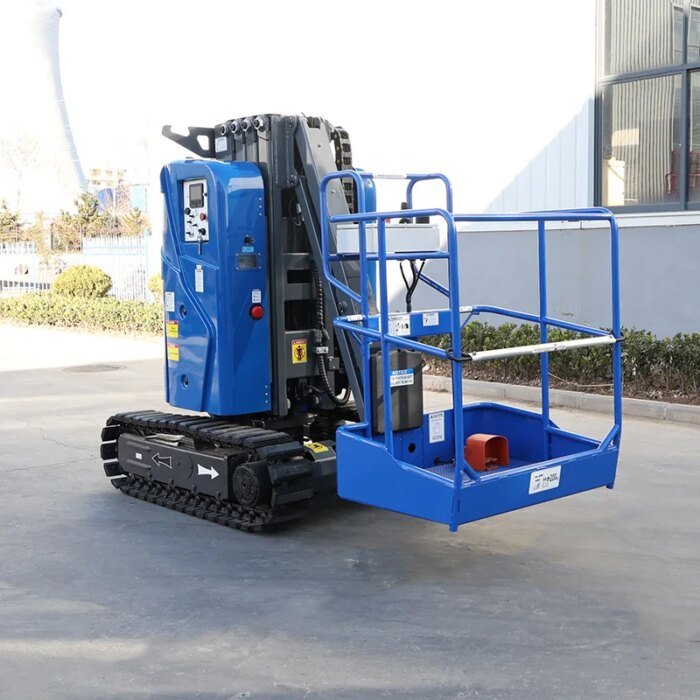 New Manlift Platform Electric Hydraulic Lifts Steel Made - Image 4